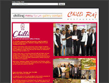 Tablet Screenshot of chilliraj.com